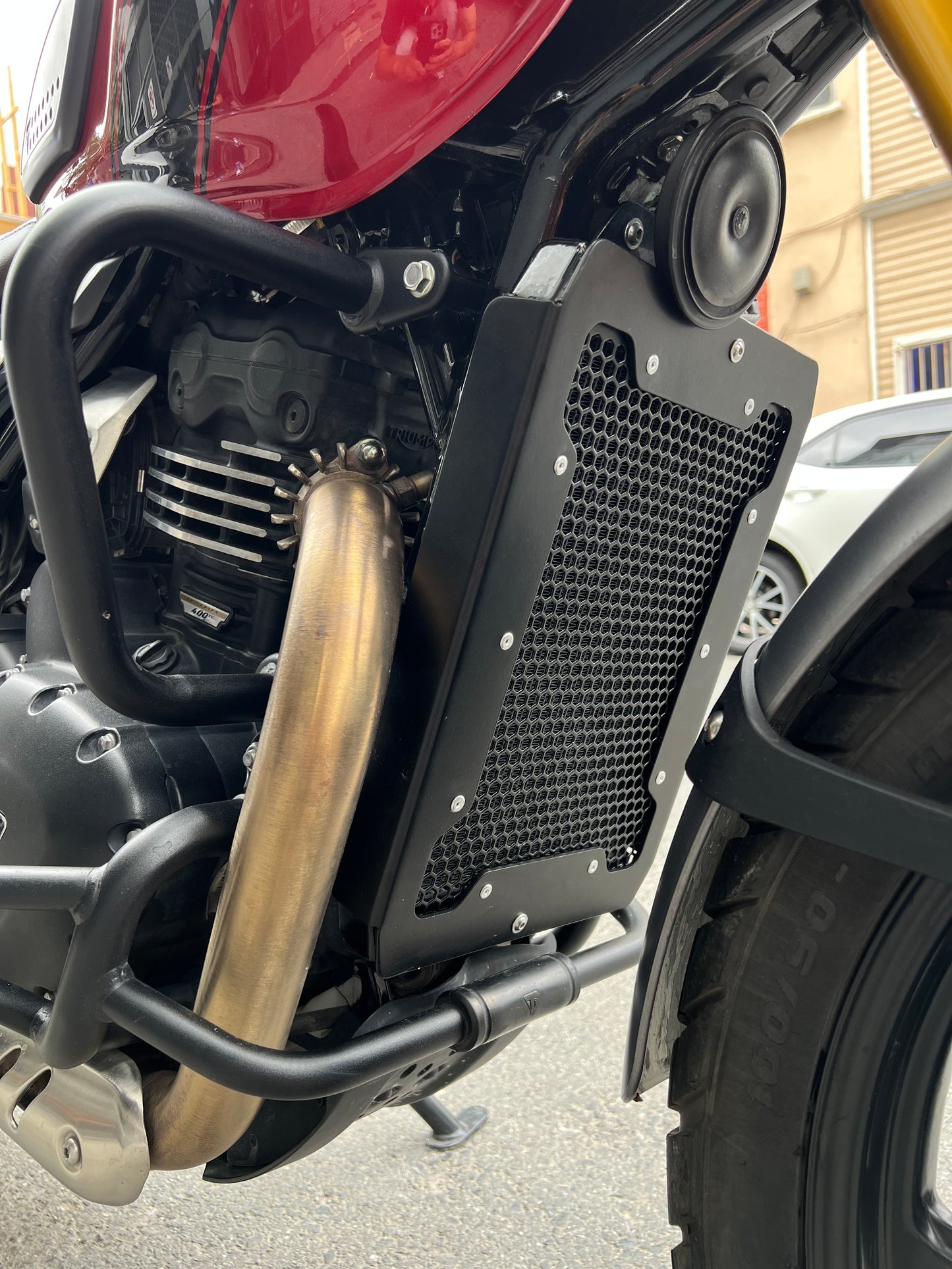 Triumph Scrambler 400 X / Speed 400 Radiator Guard