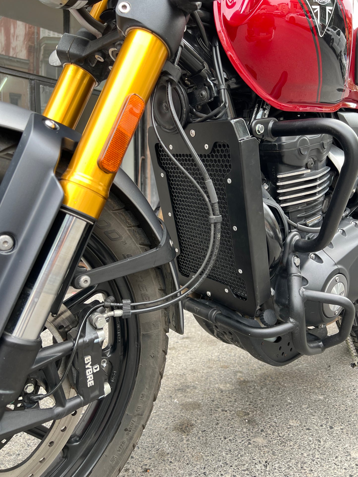 Triumph Scrambler 400 X / Speed 400 Radiator Guard