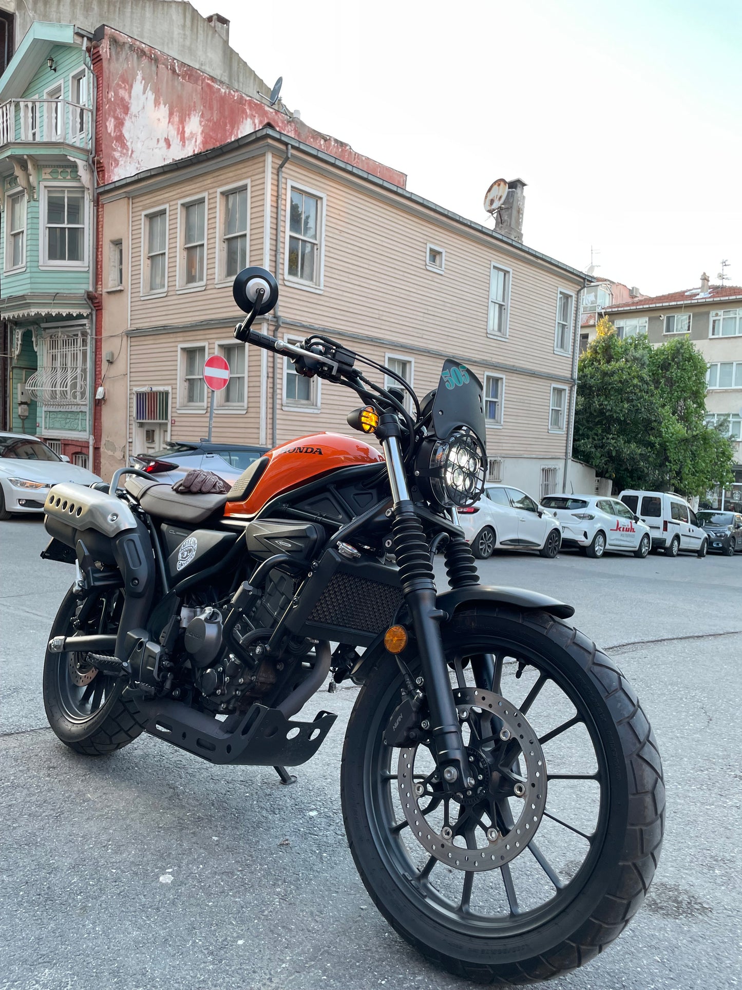 Honda CL Crash Bar