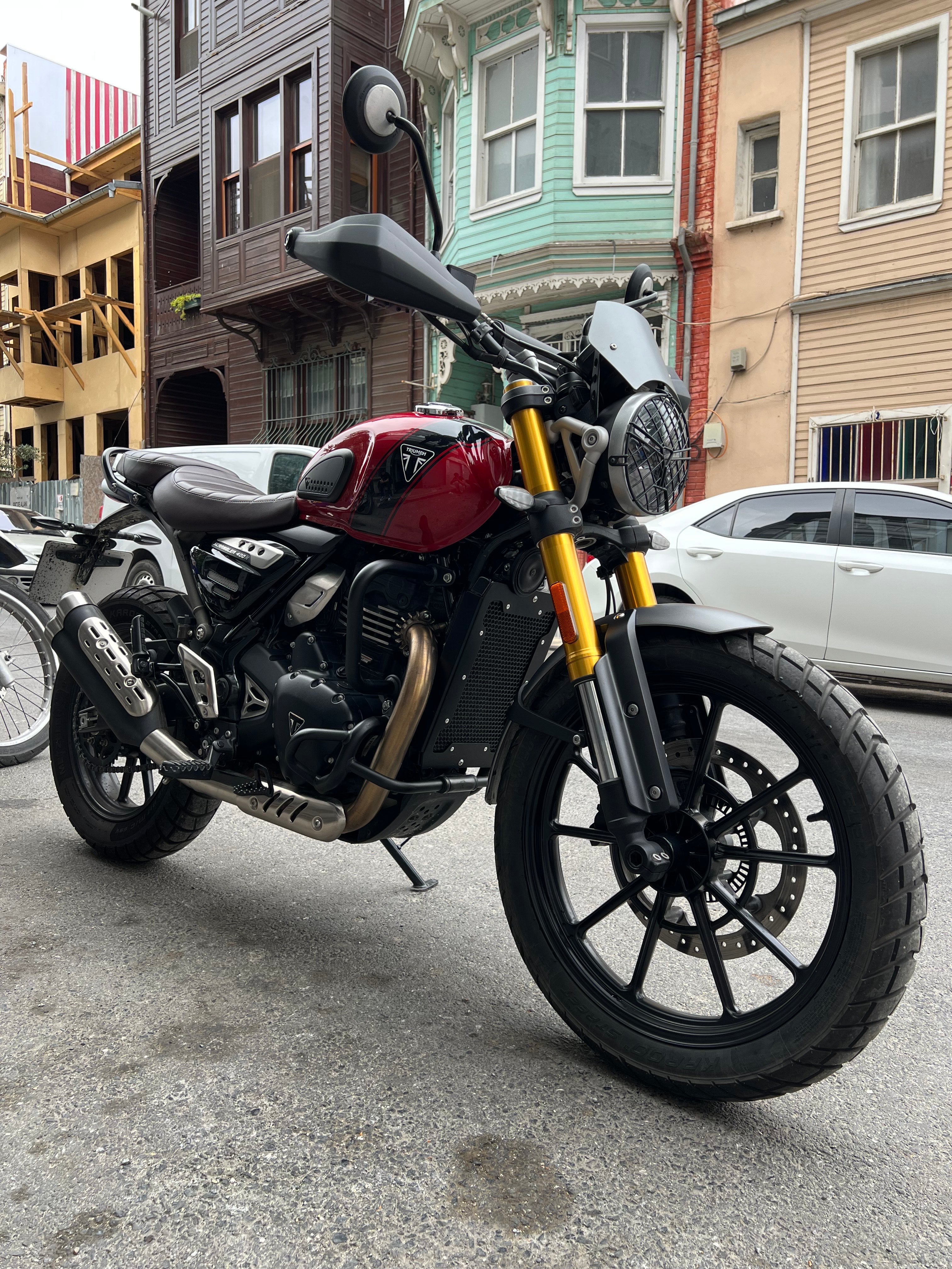 Triumph Scrambler 400 X / Speed 400 Radiator Guard