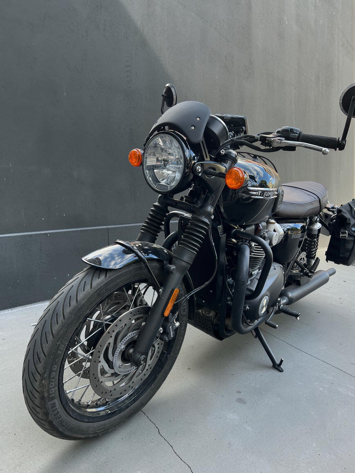 Triumph Bonneville T120 Fly Screen